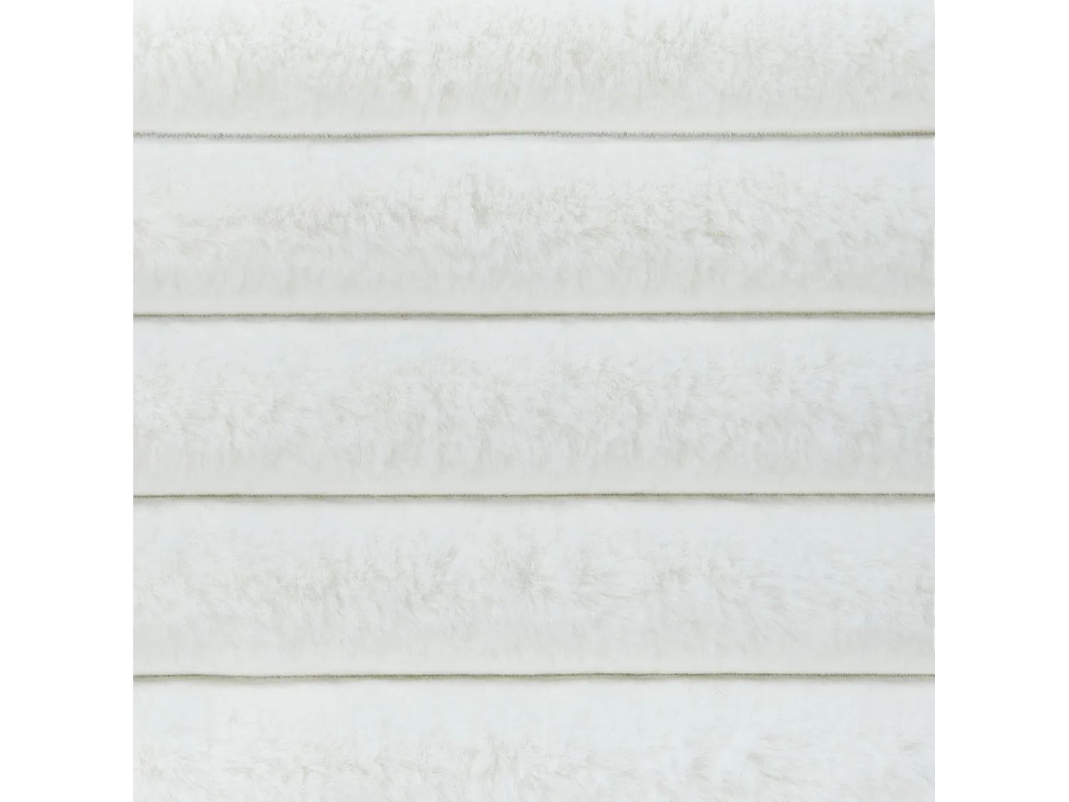 Colcha RAKYA Imitação de pele 150 x 200 cm Branco