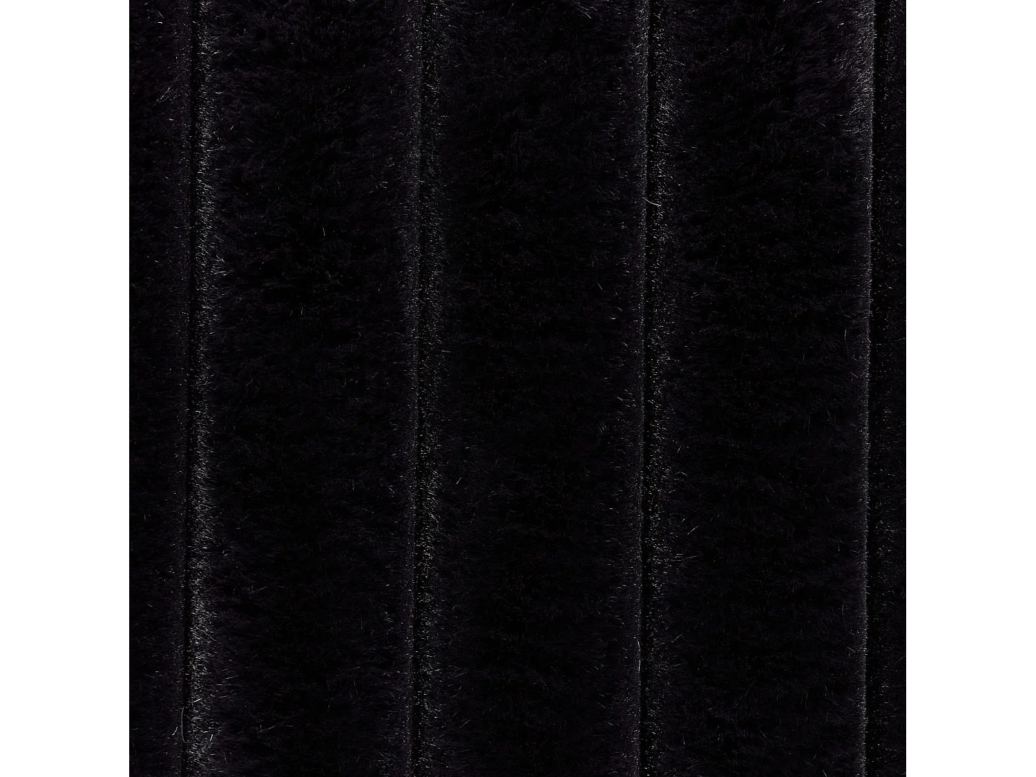 Colcha RAKYA Imitação de pele 200 x 220 cm Preto