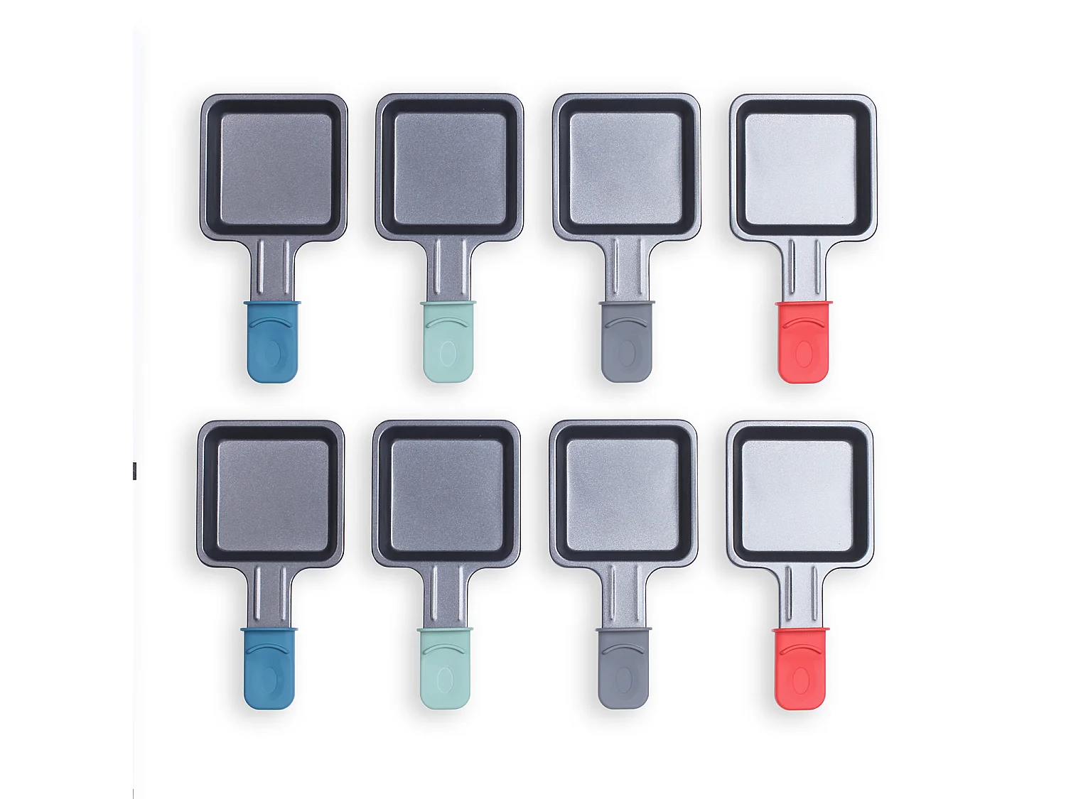 3-in-1 Raclette-, Grill- und Fondue-Set 8 Personen 1100 W