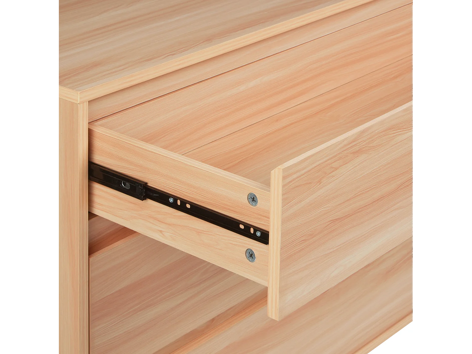 Commode à 3 tiroirs SARDIS Marron clair