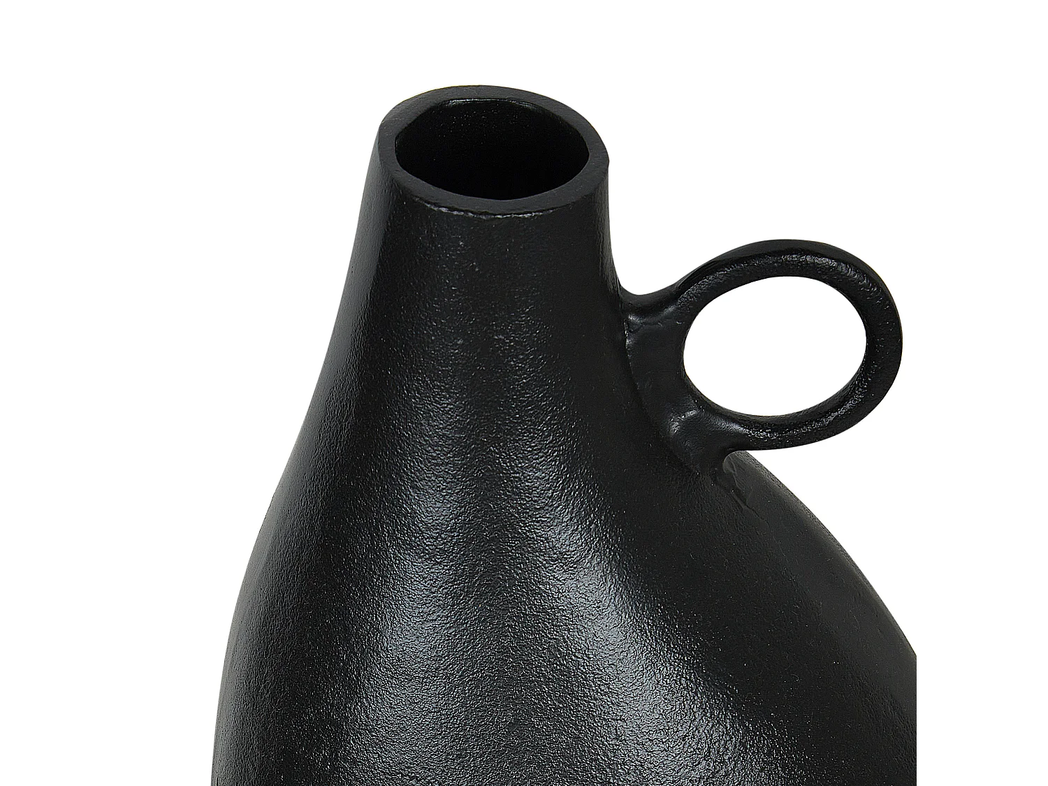 Vase décoratif NARBADA Métal 36 cm Noir
