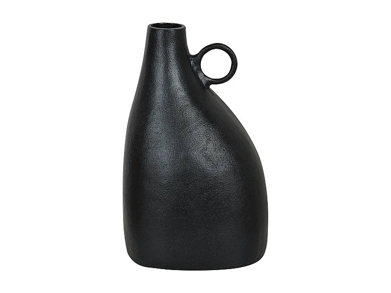 Vase décoratif NARBADA Métal 36 cm Noir