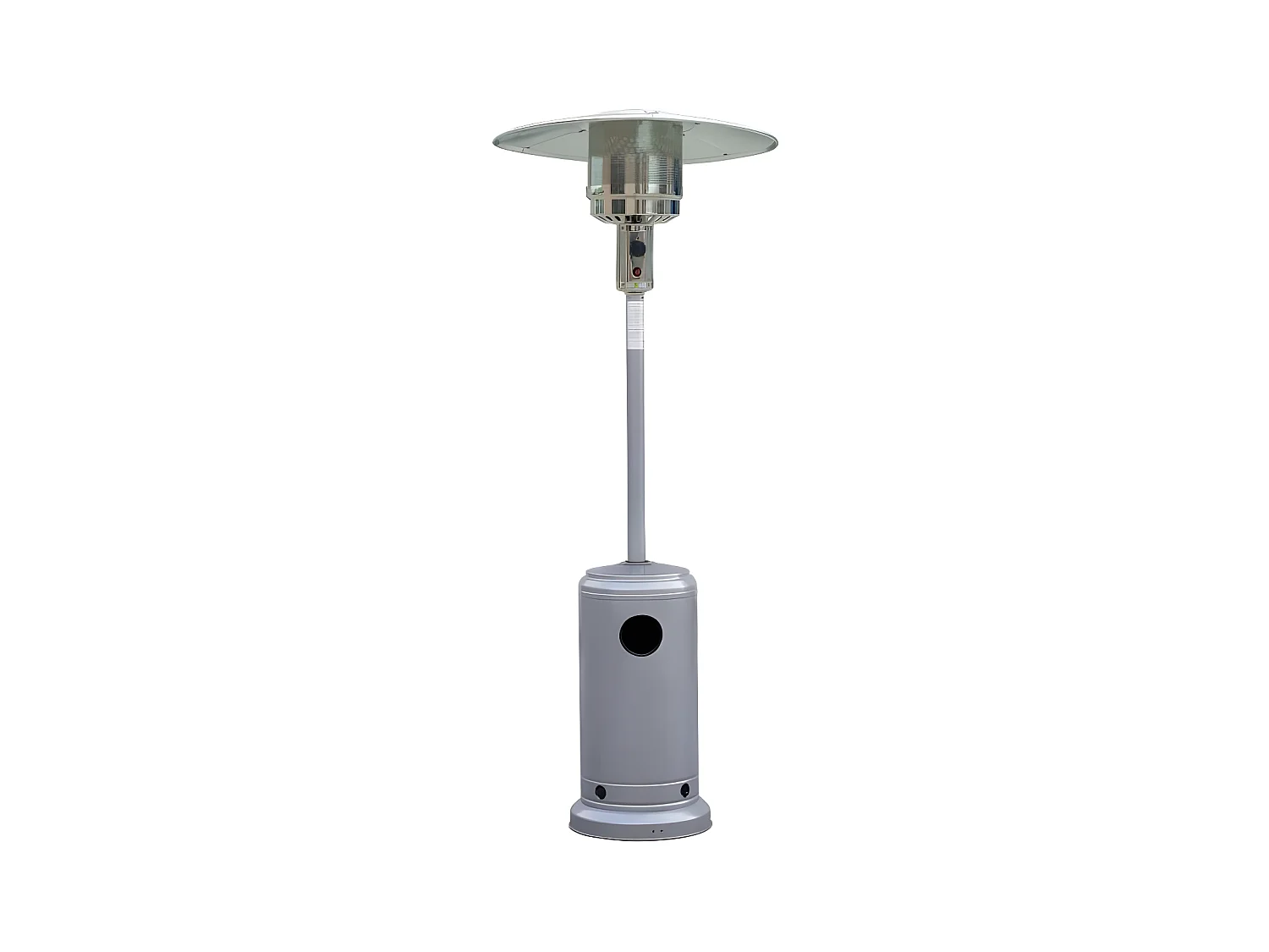 Parasol chauffant FAVEX - Gris avec housse et connectique