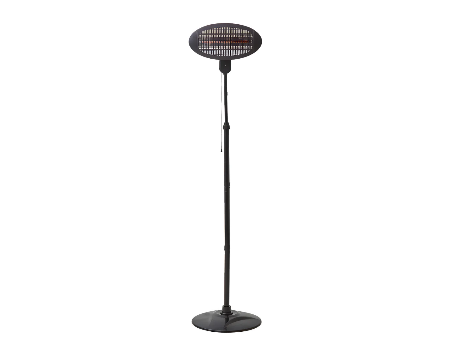 Chauffage electrique FAVEX Fano - 2000 W - Sur pied - 3 positions de chauffe - L 60 x P 60 x H 210 cm - Noir