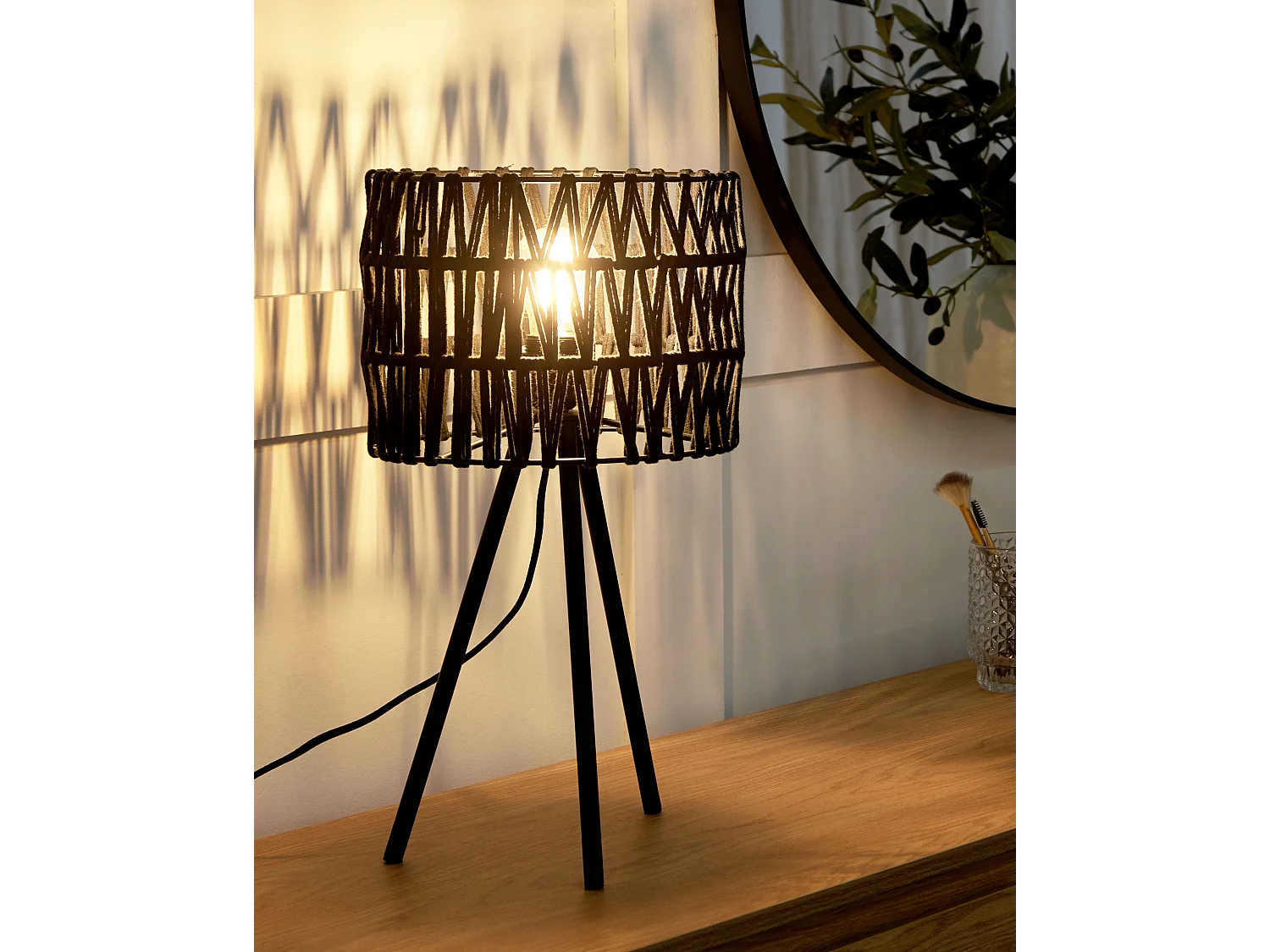 Lampe à poser CULEBRA Métal Noir