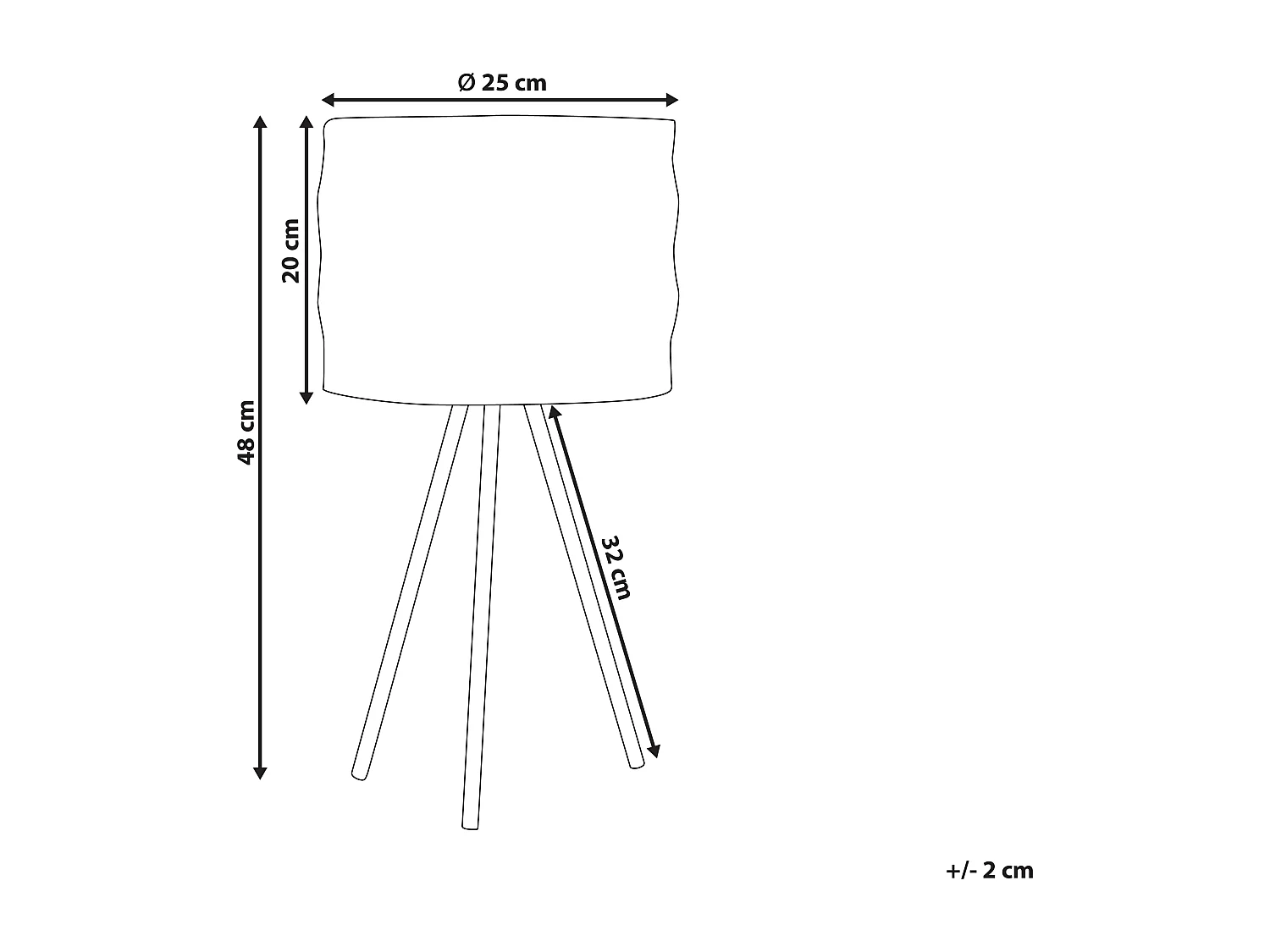 Tafellamp CULEBRA Metaal Zwart