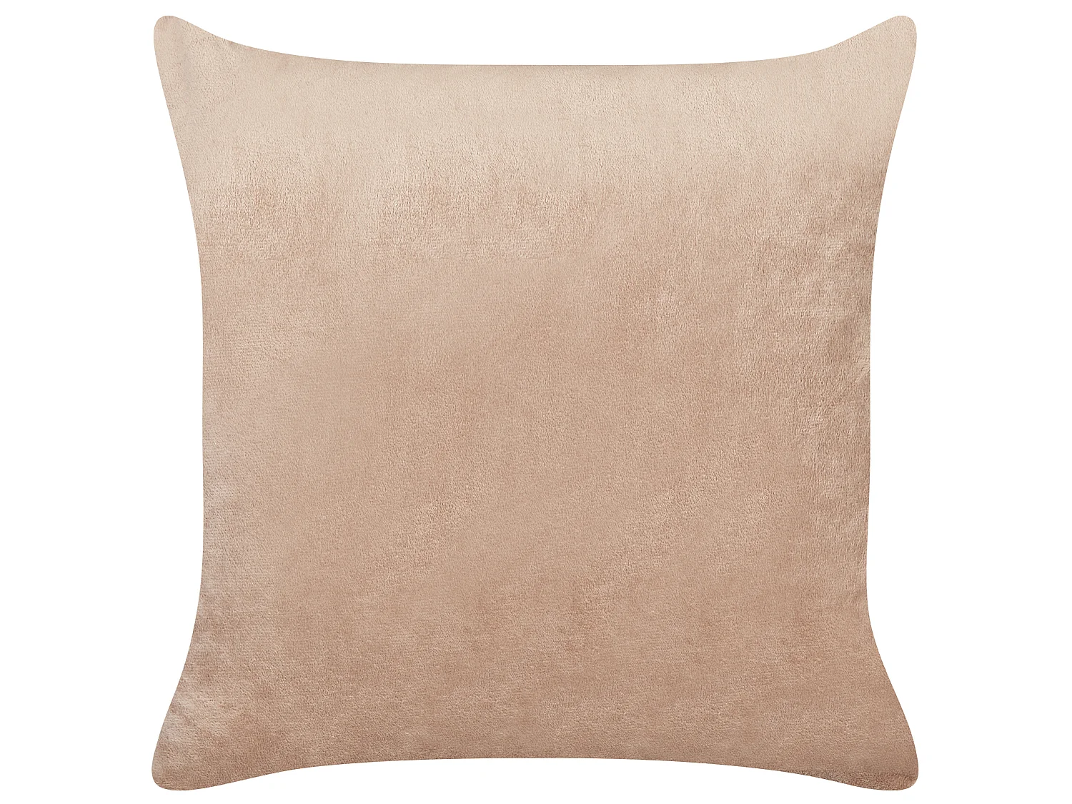 Lot de 2 coussins décoratifs BAKIRA Fourrure synthétique 45 x 45 cm Marron Motif abstrait
