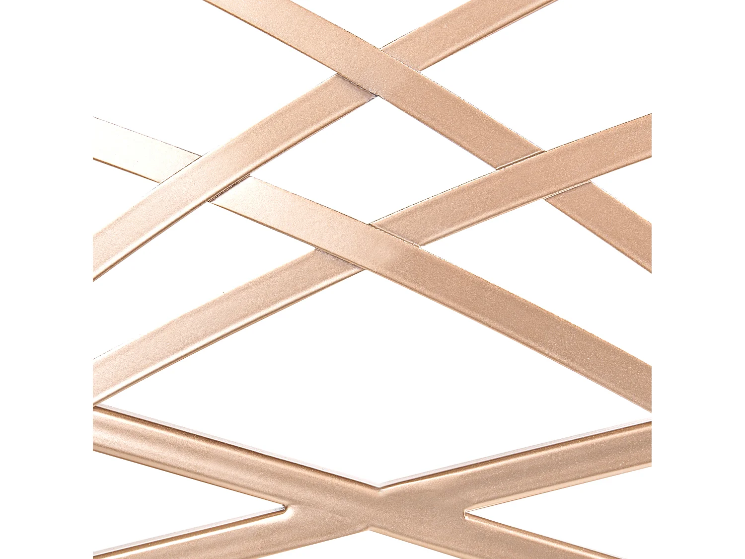 Set van 2 eetkamerstoelen GIRARD Metaal Goud