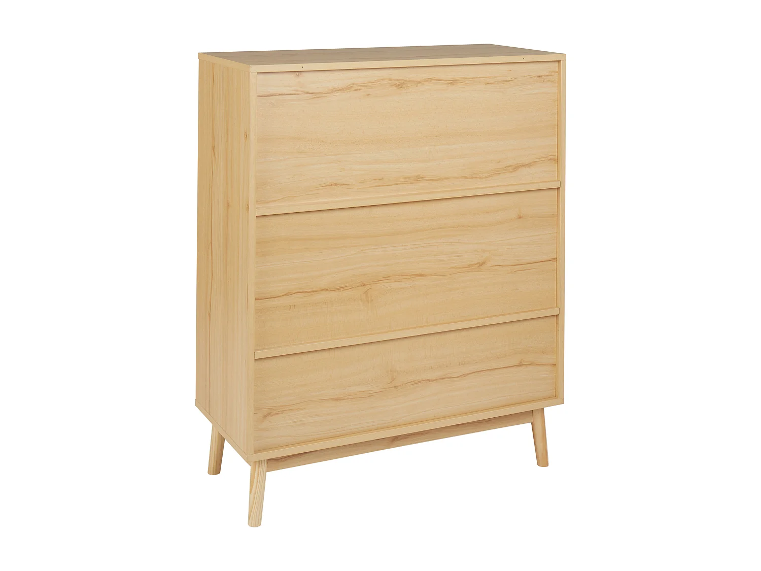 Szafka na buty PEROTE Rattan Jasnobrązowy