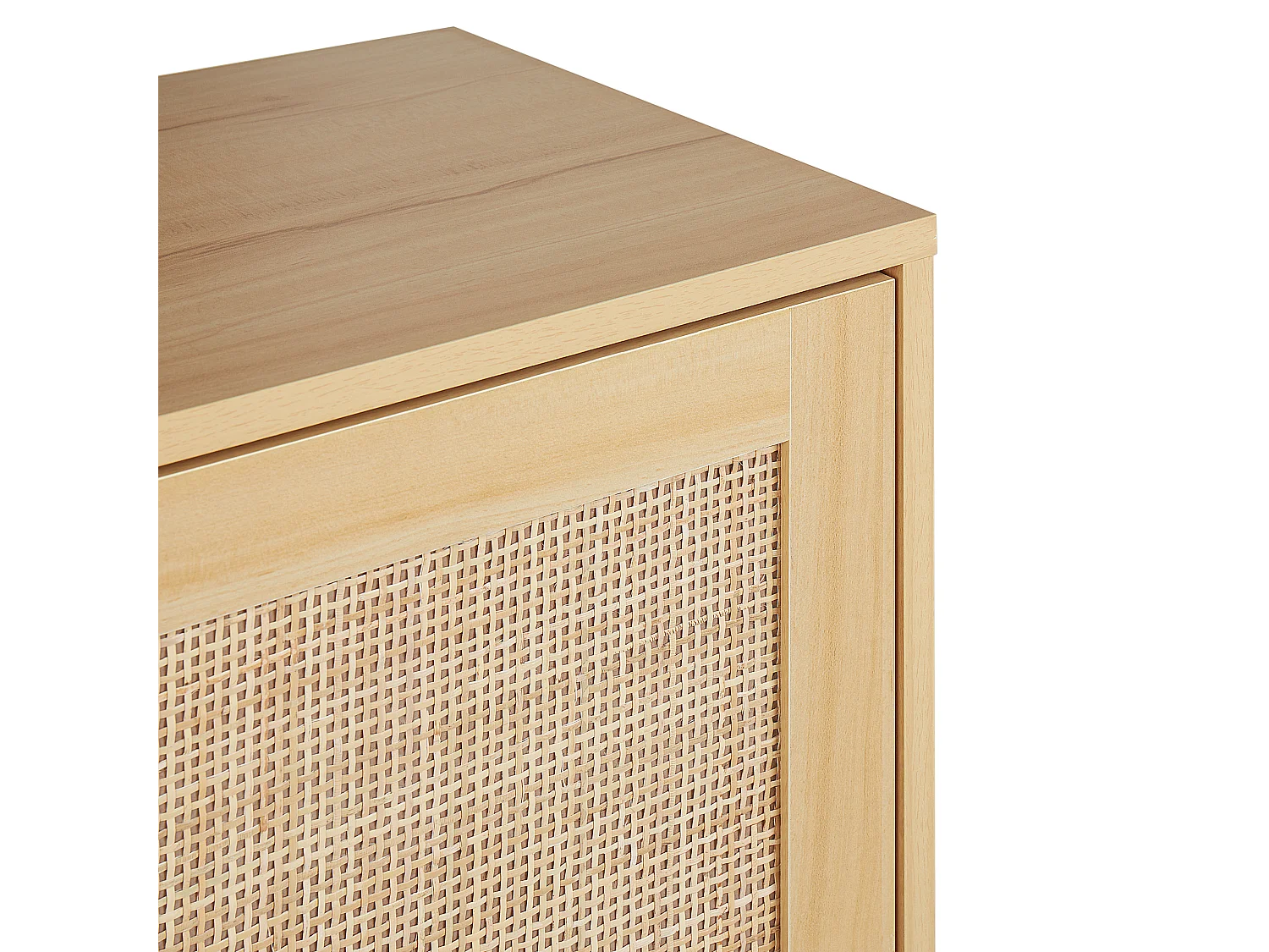 Meuble à chaussures PEROTE Rotin Marron clair