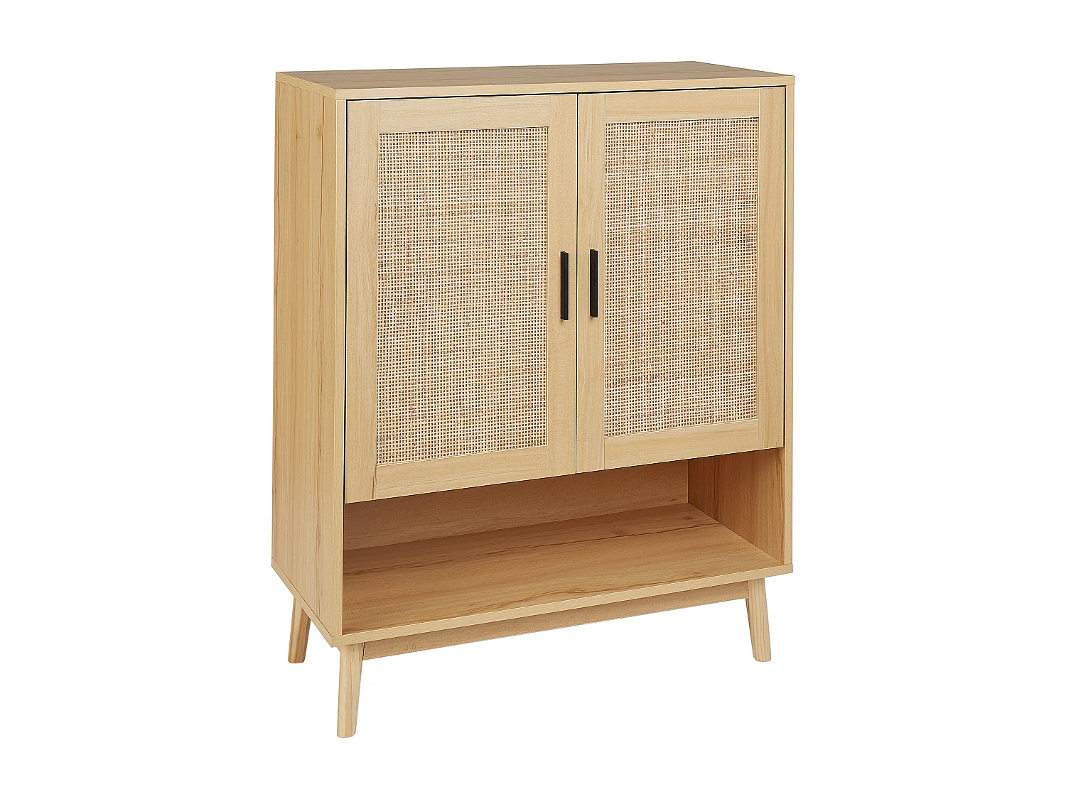 Sapateira PEROTE Rattan Castanho claro