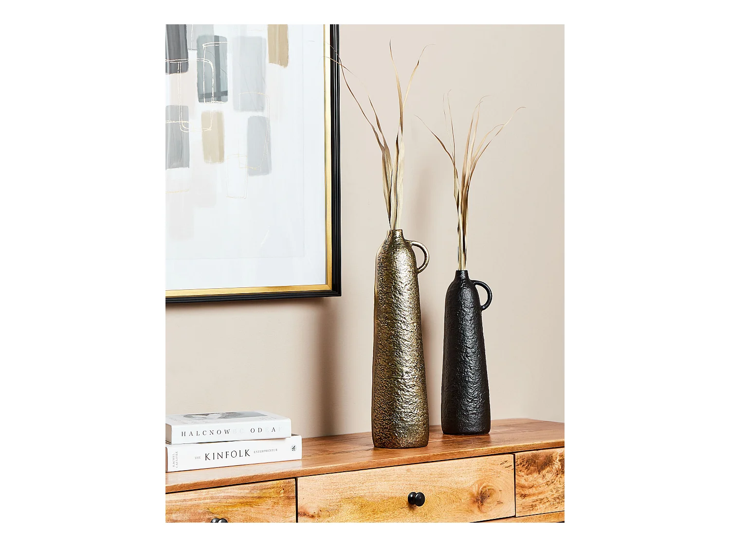 Decovaas SURMA Metaal 40 cm Messing