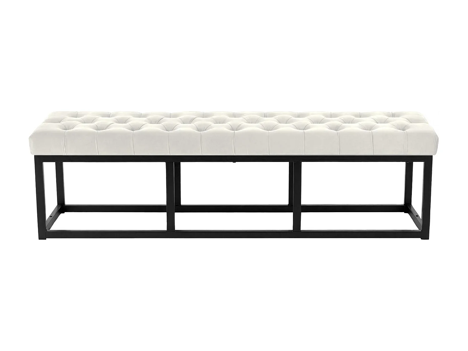 Banquette - Velours - Crème - Polson