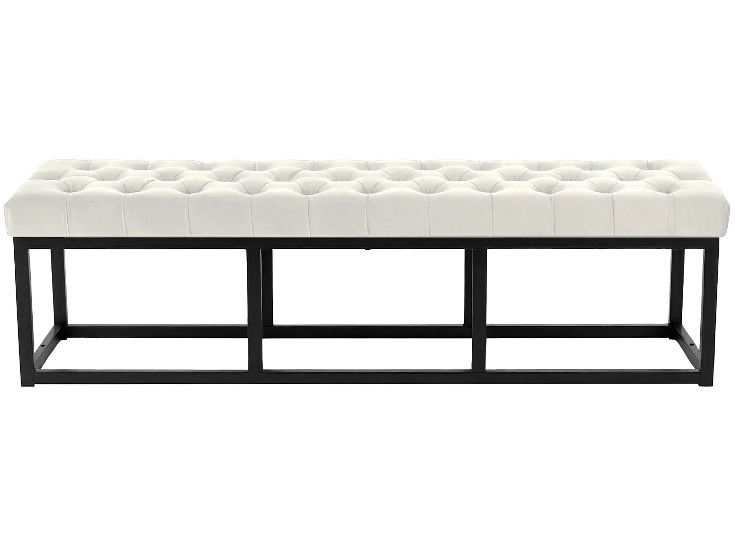 Banquette - Velours - Crème - Polson