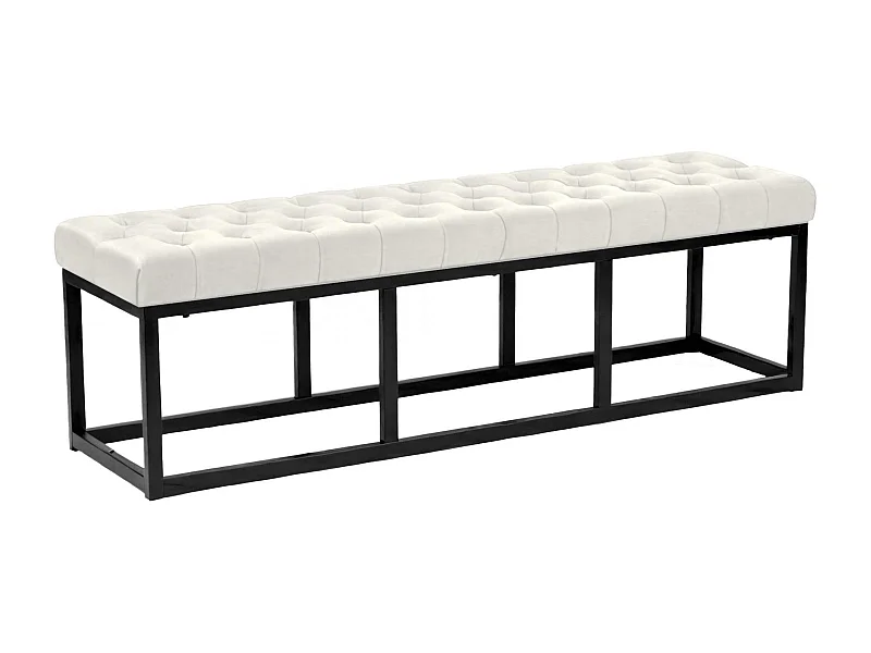 Banquette - Velours - Crème - Polson