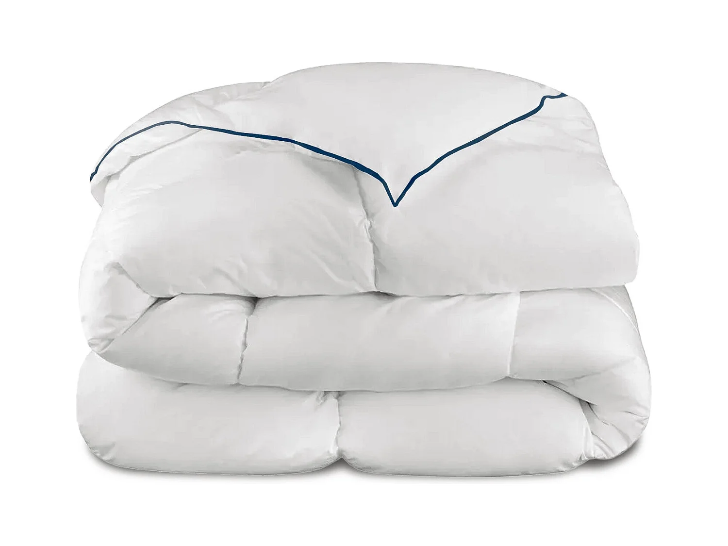 Couette hiver coton et polyester 220x240 épais 5cm