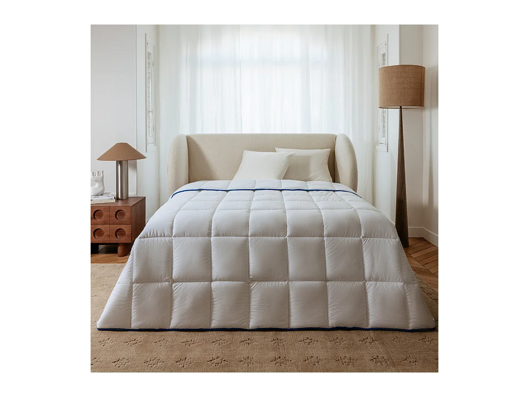 Couette hiver coton et polyester 140x200 épais 5cm