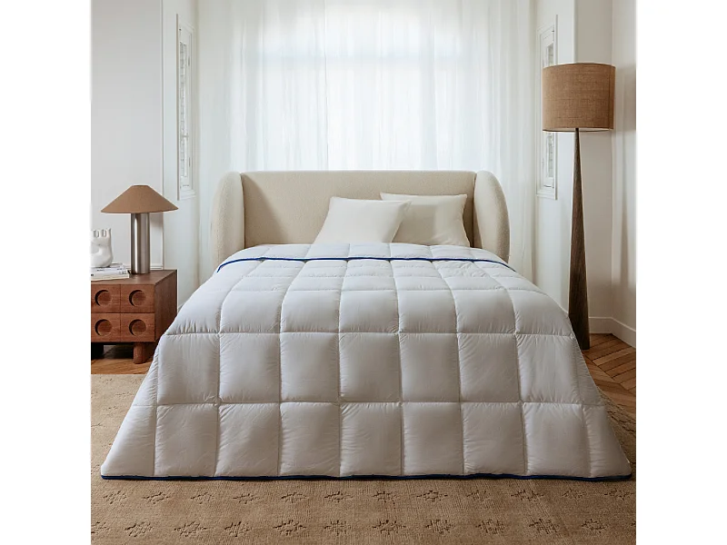 Couette hiver coton et polyester 140x200 épais 5cm