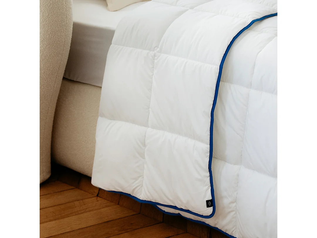 Couette été coton et polyester 200x200 épais 3cm