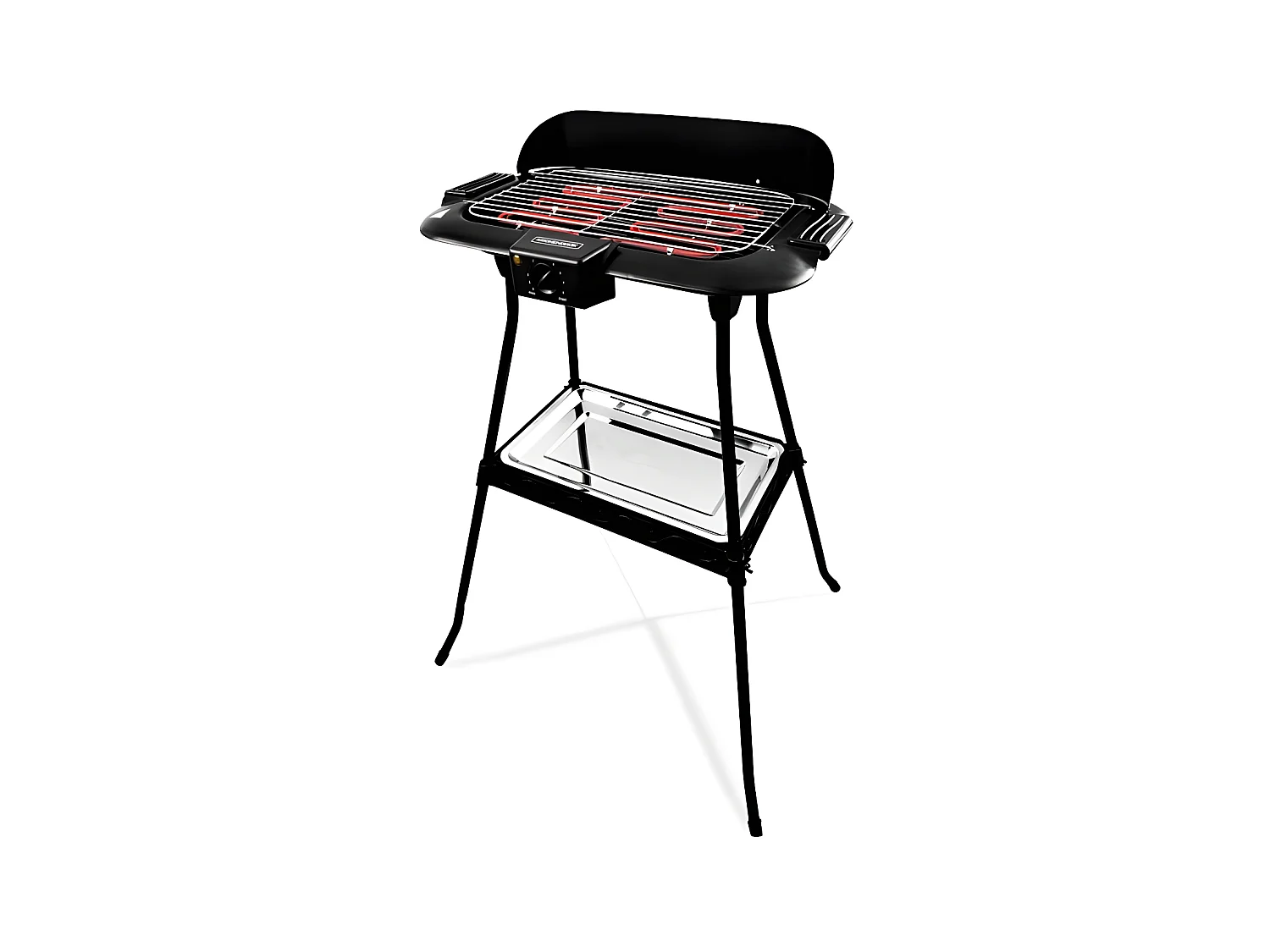 Barbecue électrique Sur Pieds Avec Thermostat Réglable Xbbq36 Kitchencook