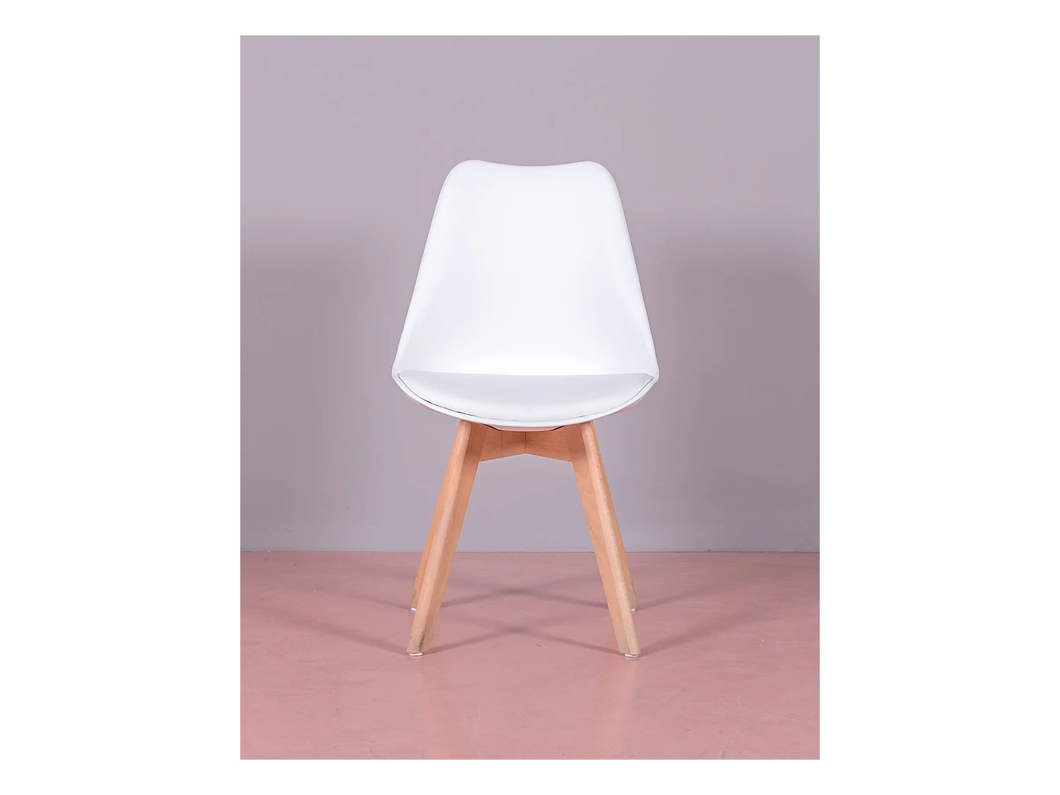 Chaise de salle à manger scandinave - Verona - Blanc