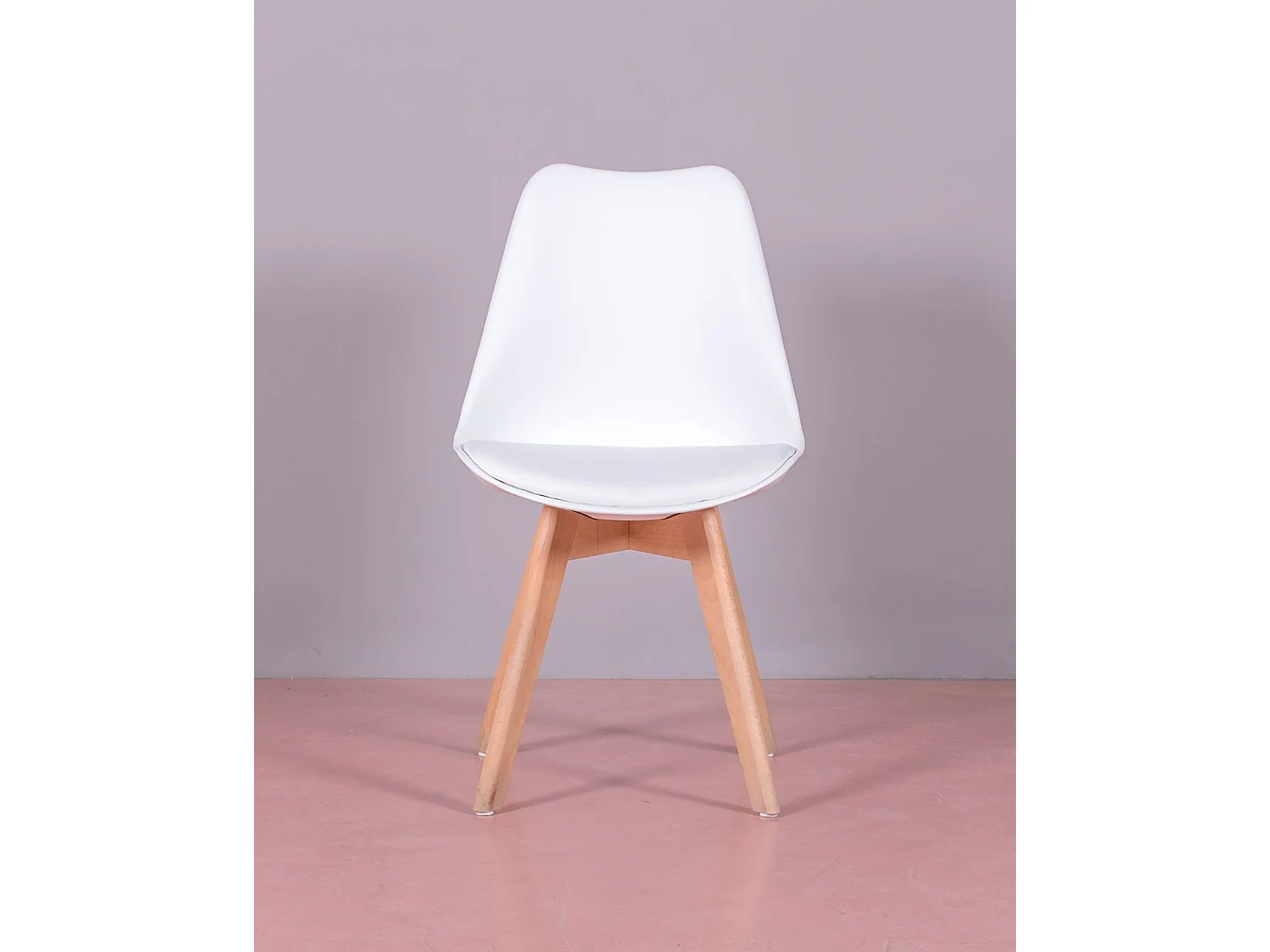 Chaise de salle à manger scandinave - Verona - Blanc