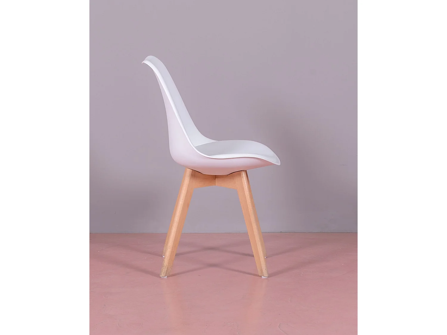 Chaise de salle à manger scandinave - Verona - Blanc