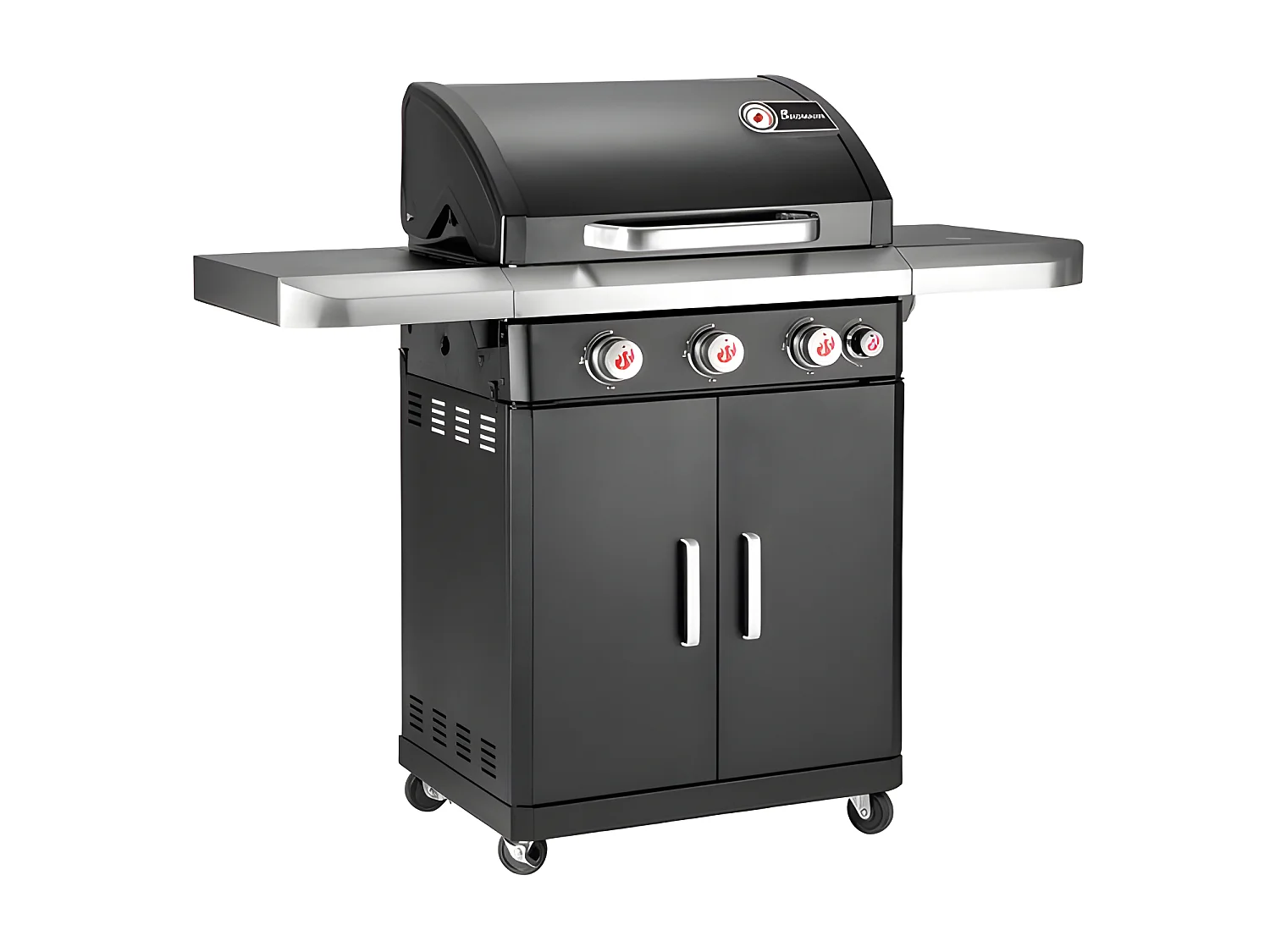 Barbecue à Gaz En Acier Inoxydable Avec Grille De Cuission Rexon Pts3 De La Marque Landmann