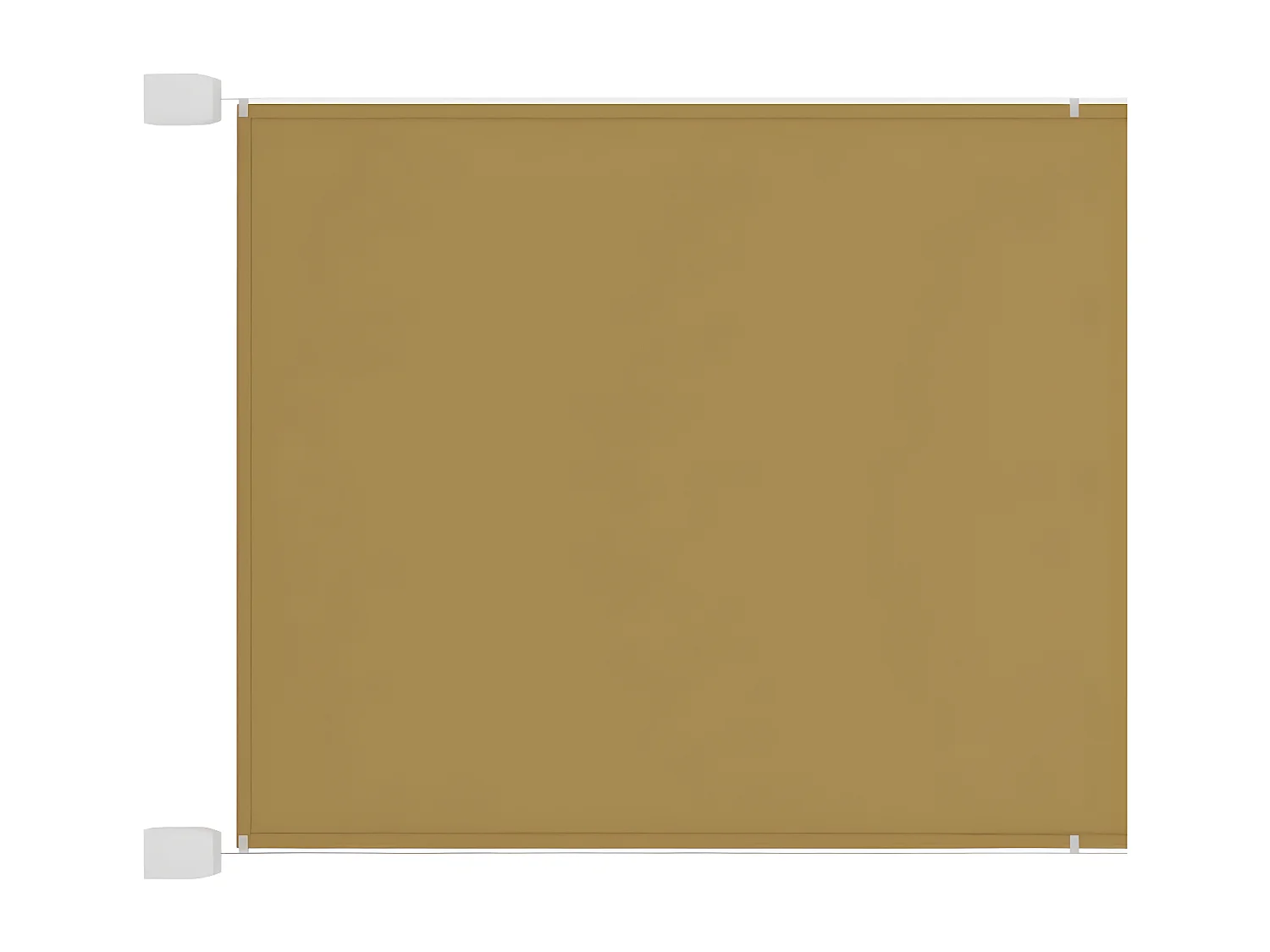 Auvent vertical Beige 250x270 cm Tissu oxford