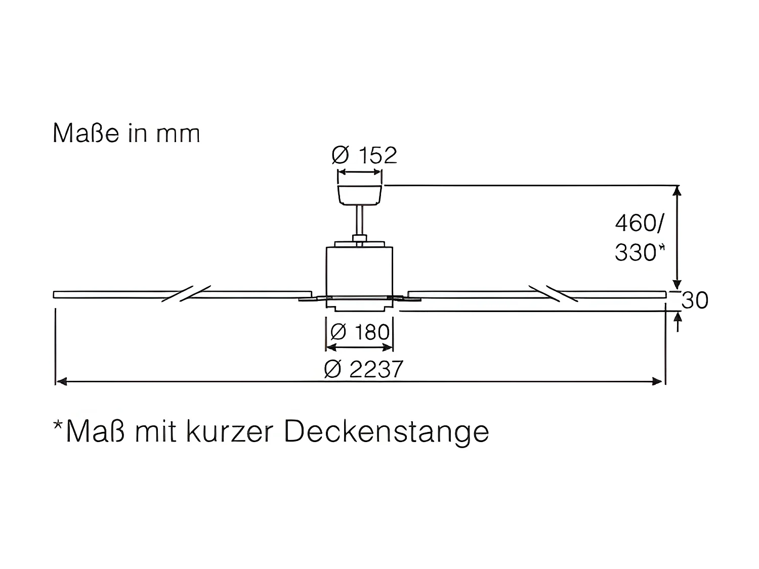 BIG SMOOTH ECO 220, Ventilateur sans lumière, CasaFan