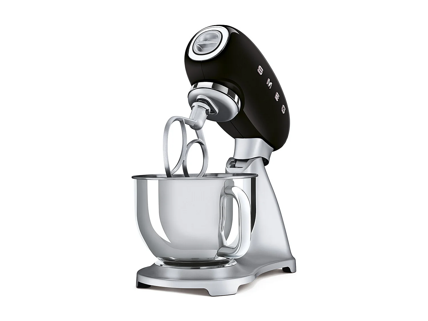 Smeg Robot sur socle 4,8l 800w noir - smf02bleu