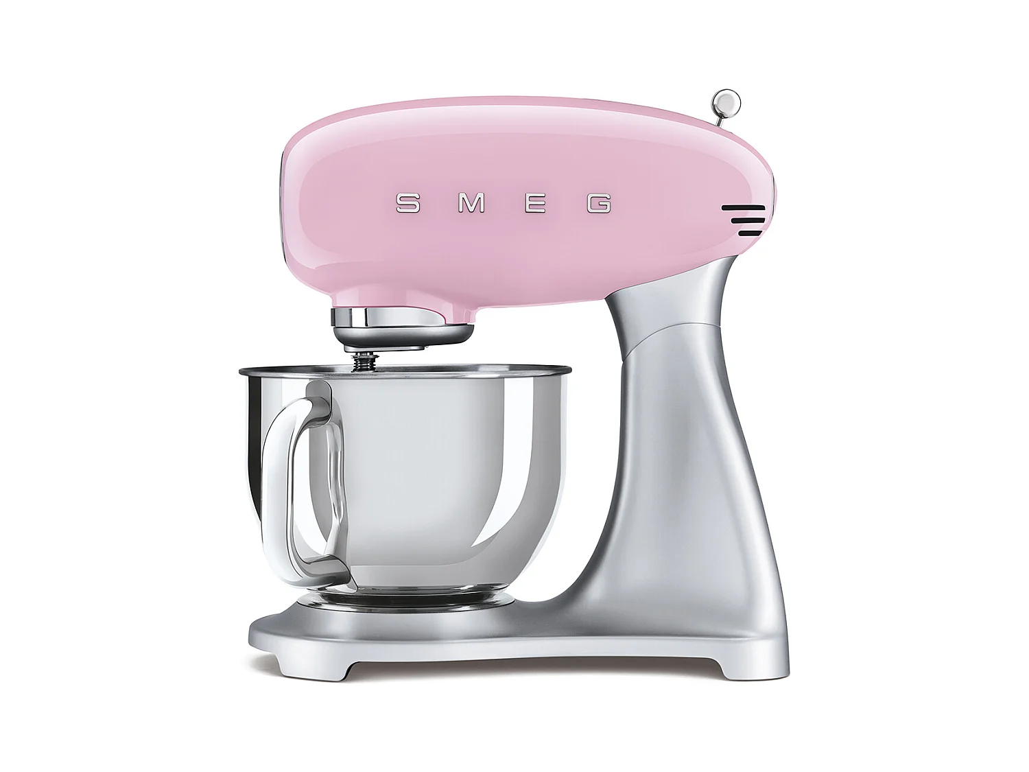 Smeg Robot sur socle 4.8l 800w rose - smf02pkeu