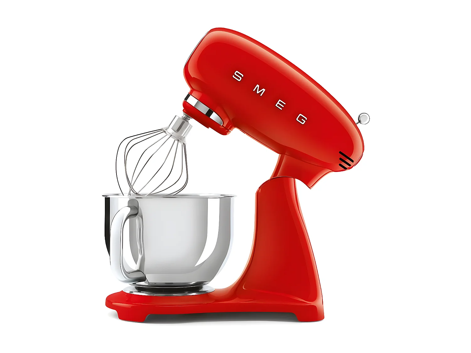 Smeg Robot sur socle 4.8l 800w rouge - smf03rdeu