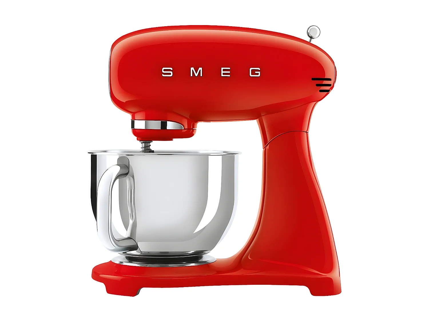 Smeg Robot sur socle 4.8l 800w rouge - smf03rdeu