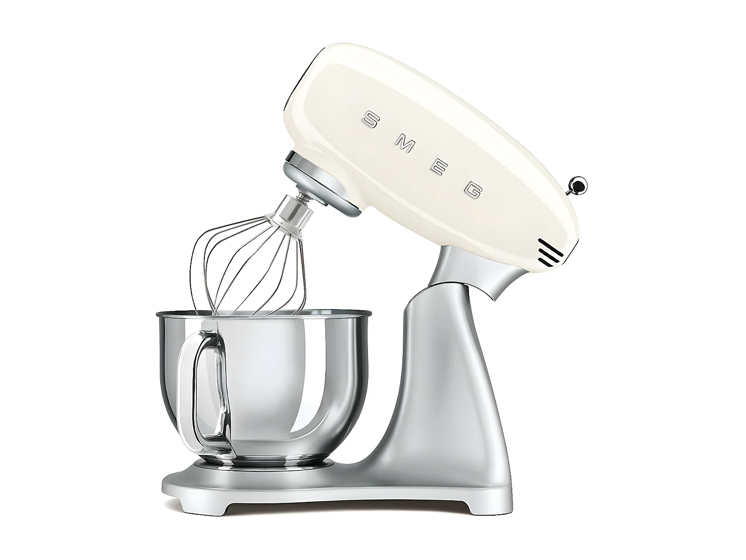 Smeg Robot sur socle 4.8l 800w crème - smf02creu