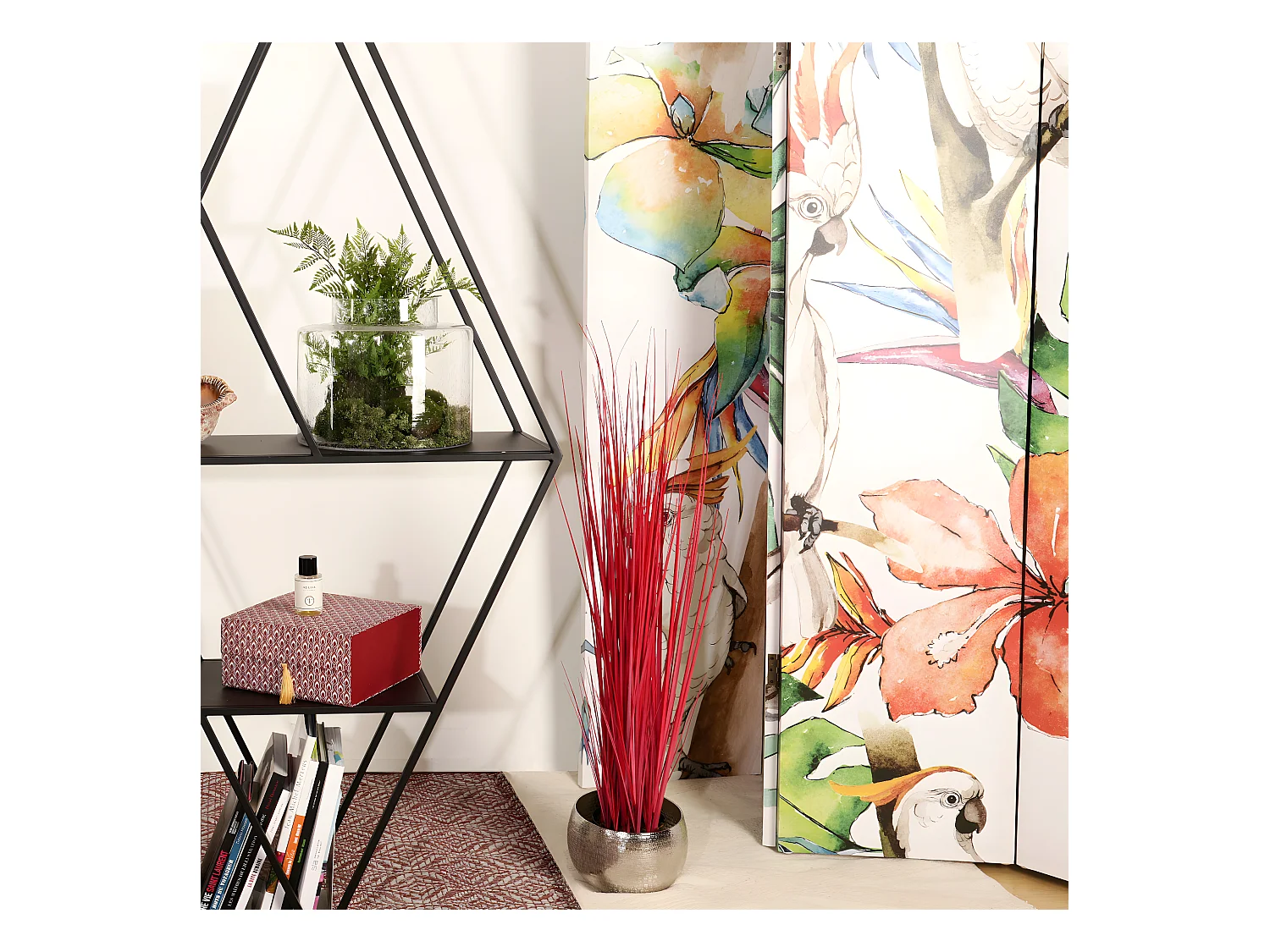Herbe en Pot - Rouge