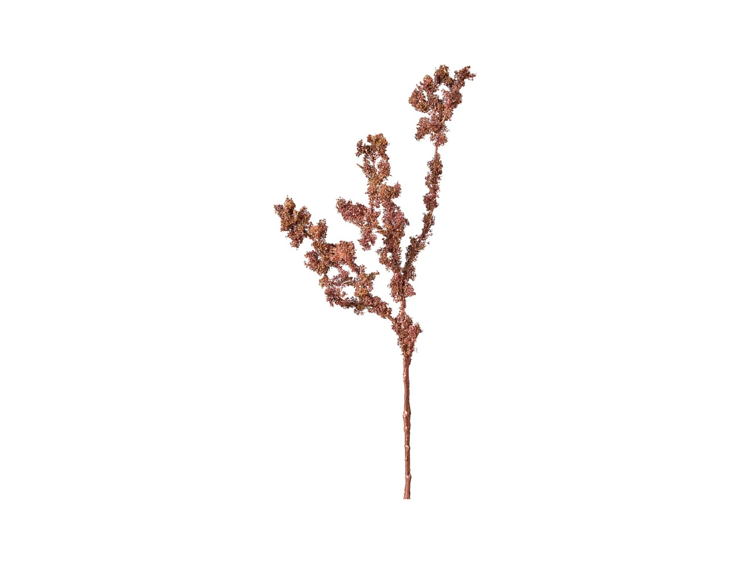 Branchage Avec Mousse Métallisé - Bleu