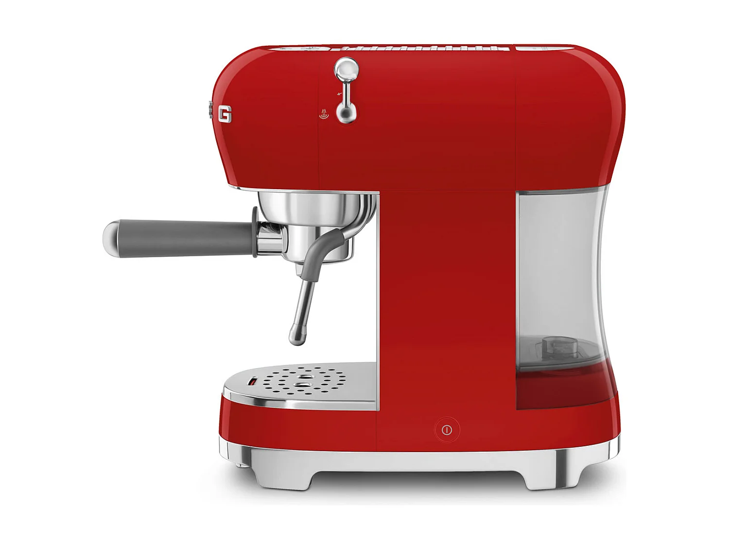 Smeg Machine à expresso 15 bars rouge - ECF02RDEU