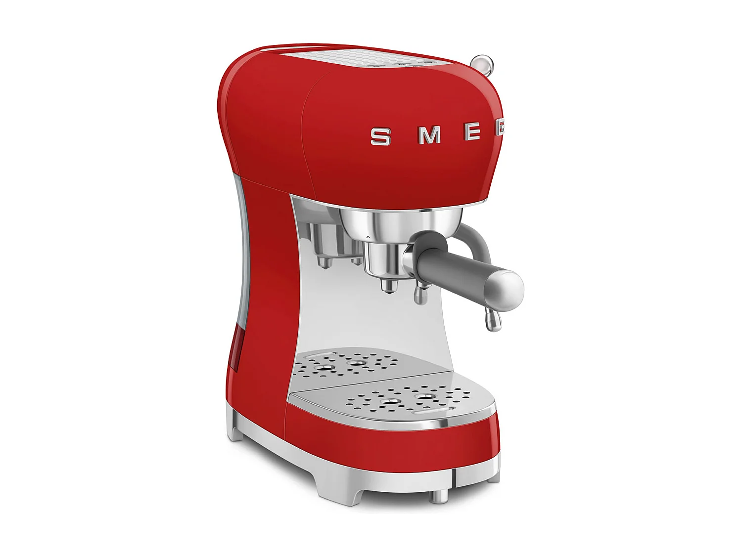 Smeg Machine à expresso 15 bars rouge - ECF02RDEU