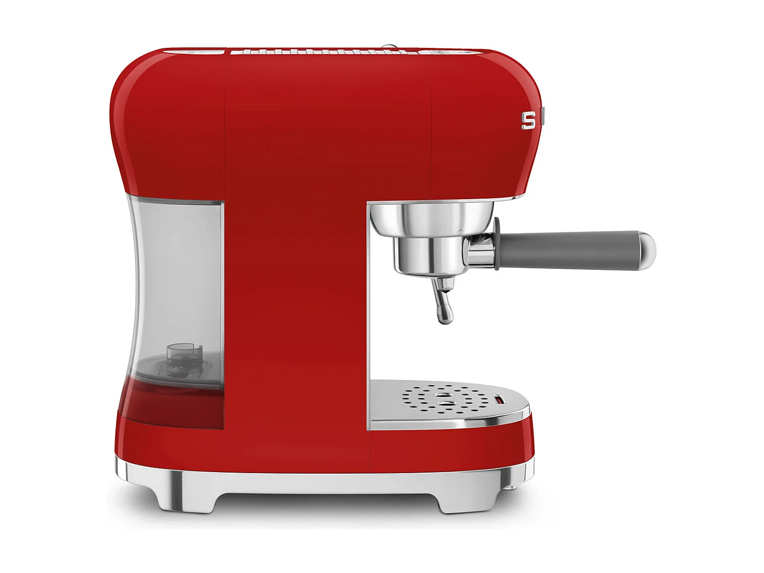 Smeg Machine à expresso 15 bars rouge - ECF02RDEU