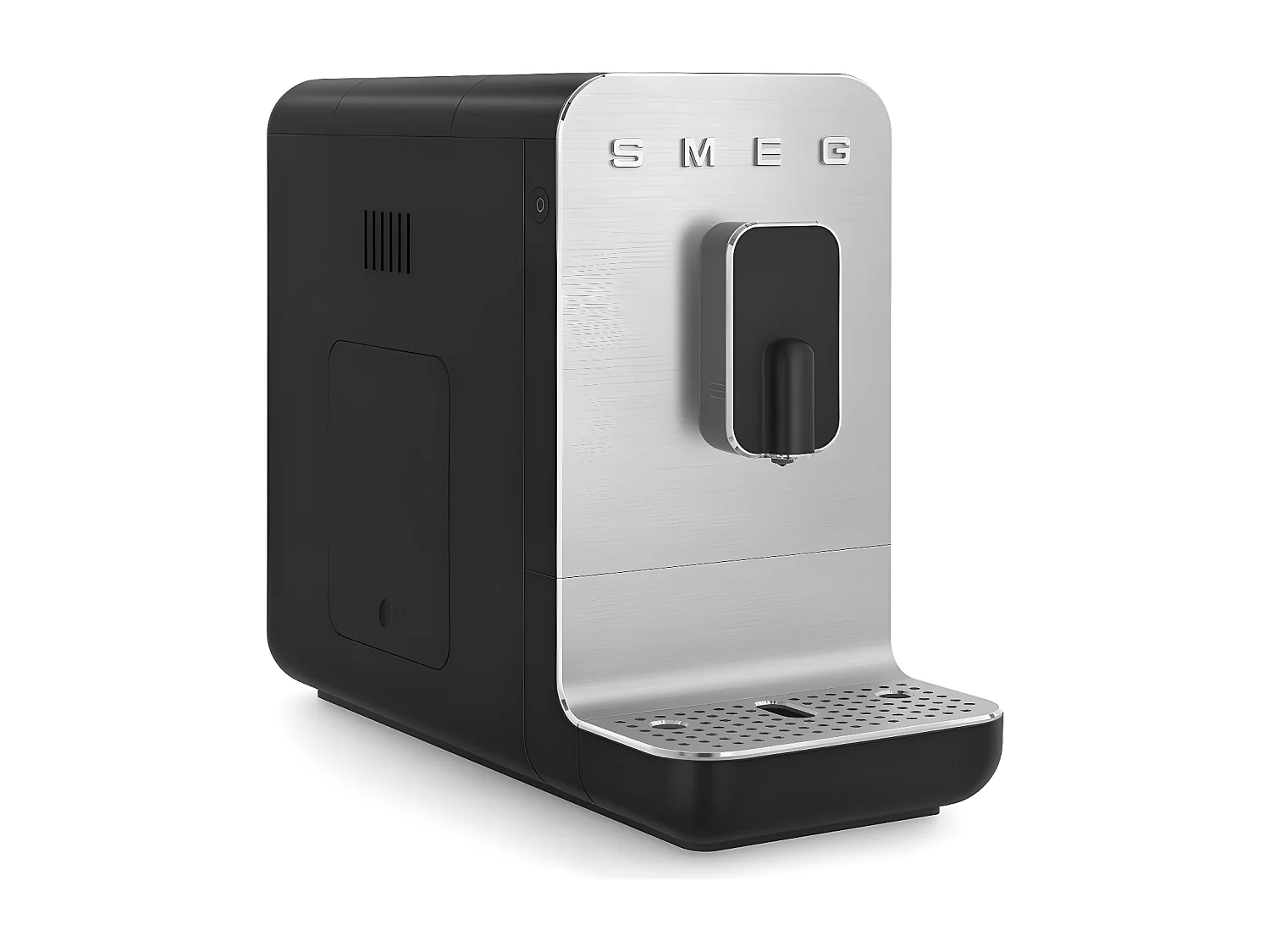 Robot café automatique avec broyeur intégré Années 50 noir mat