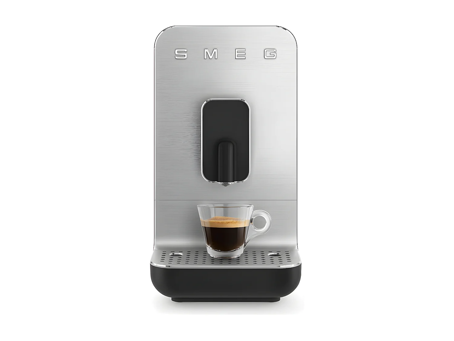 Robot café automatique avec broyeur intégré Années 50 noir mat