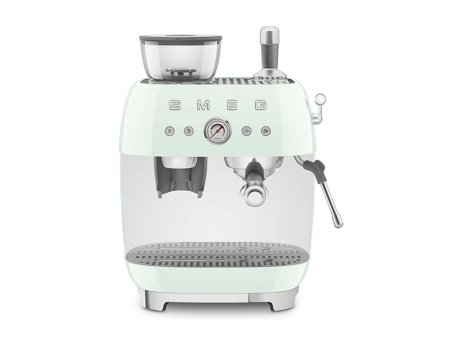 Smeg Machine à expresso avec broyeur 20 bars vert d'eau - EGF03PGEU