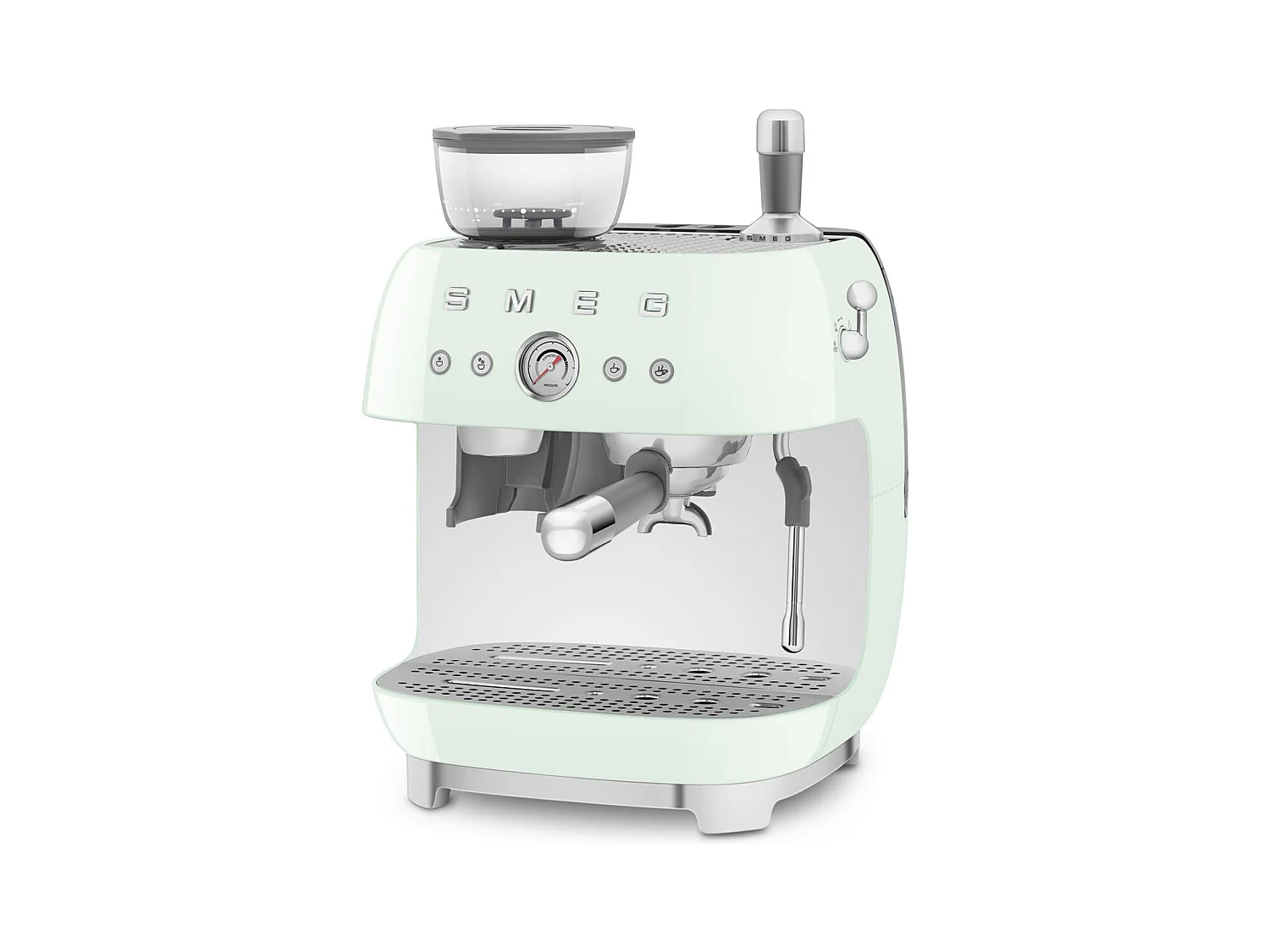 Smeg Machine à expresso avec broyeur 20 bars vert d'eau - EGF03PGEU