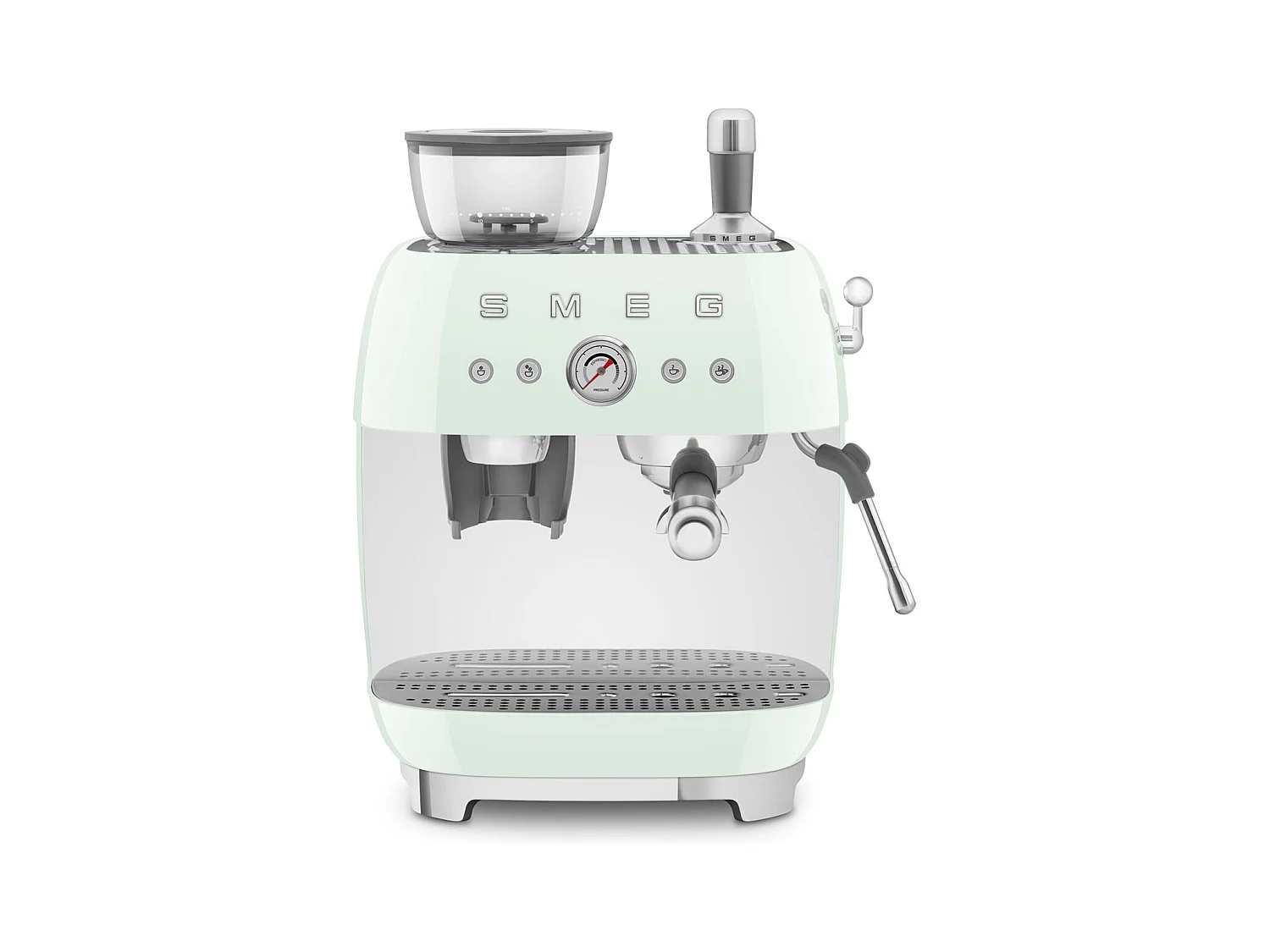 Smeg Machine à expresso avec broyeur 20 bars vert d'eau - EGF03PGEU