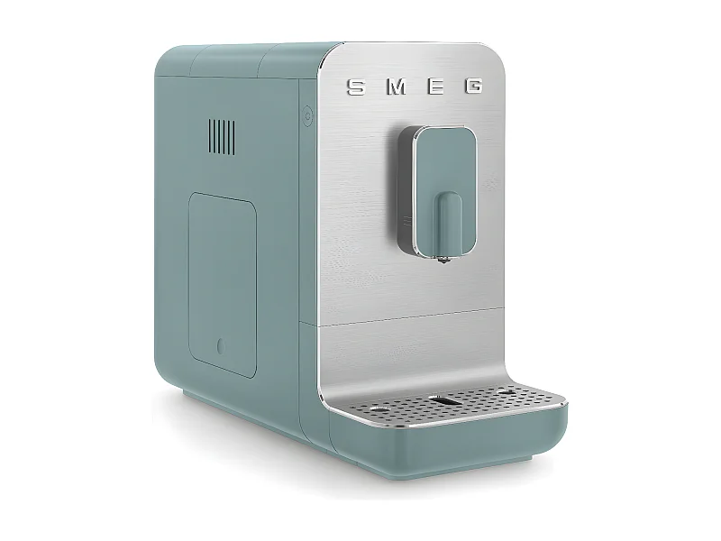 Robot café expresso broyeur vert émeraude mat