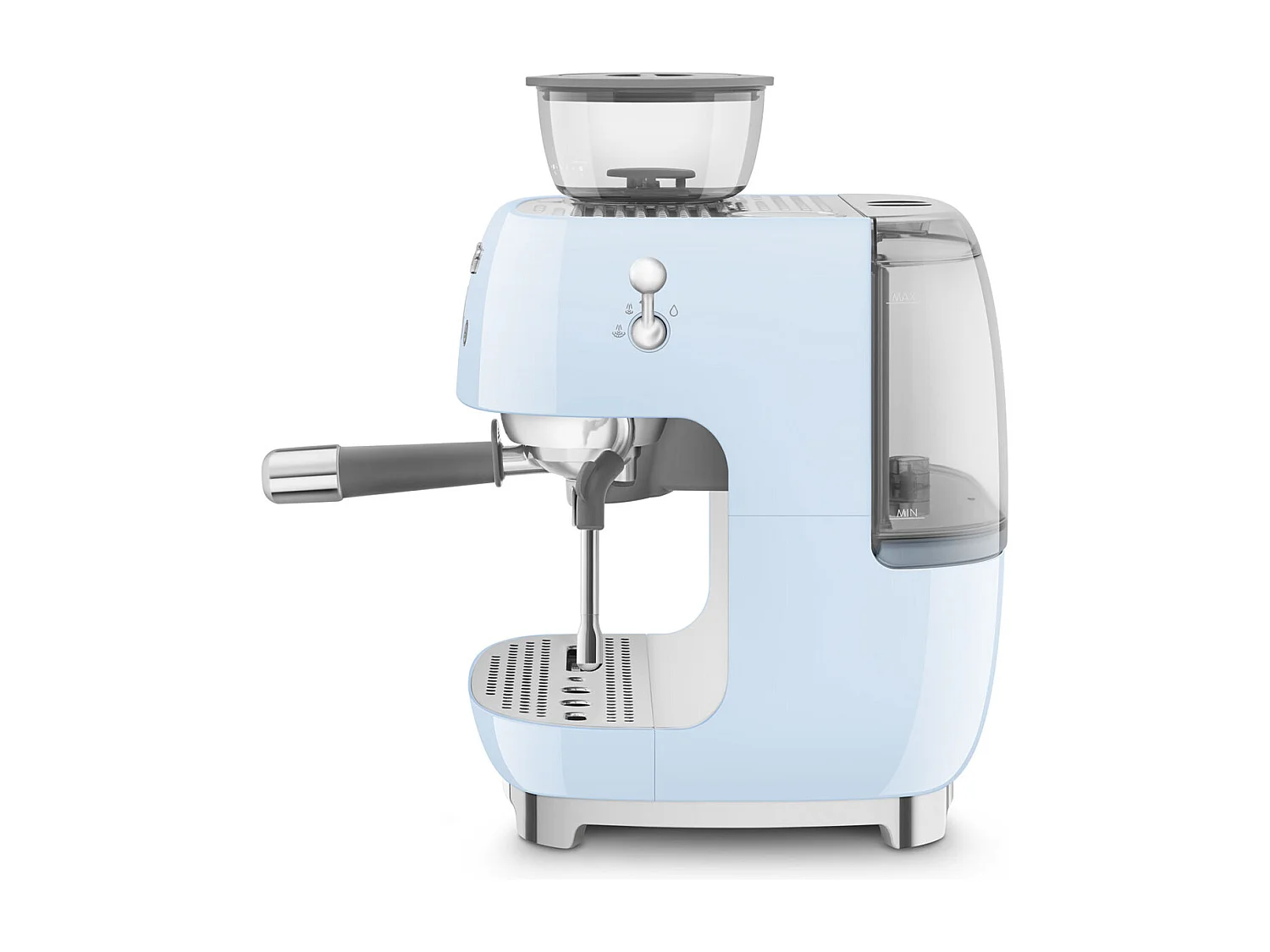 Smeg Machine à expresso avec broyeur 20 bars bleu - EGF03PBEU