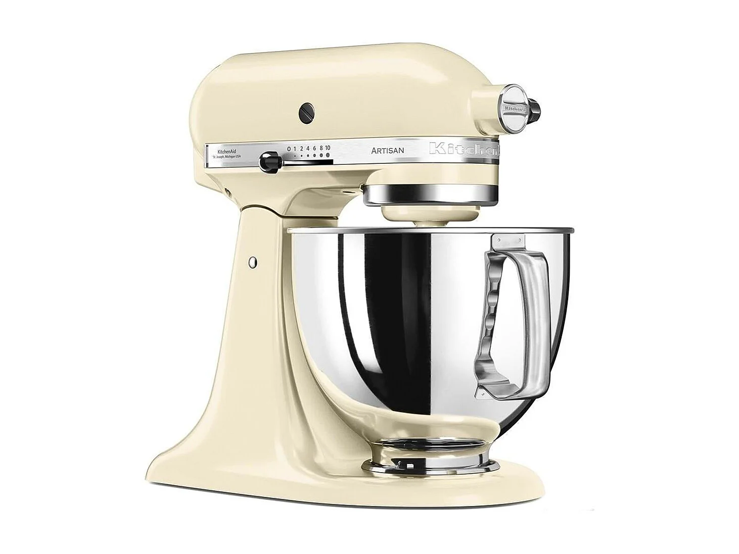 Robot pâtissier multifonction à tête Inclinable 4,8l 300w crème