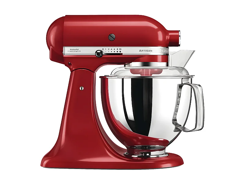 Robot pâtissier multifonction à tête inclinable 4,8 l artisan rouge