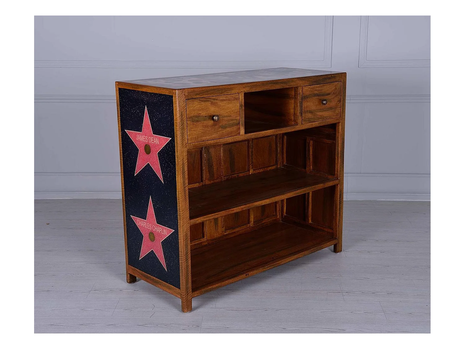 collection hollywood Buffet (120 x 75 H cm) en bois de manguier marron